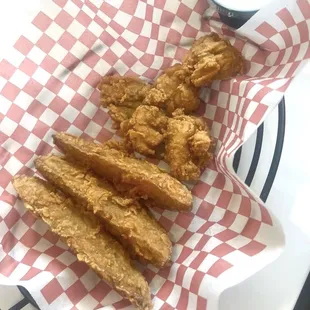 1 of 2 orders of spuds/nuggets I had