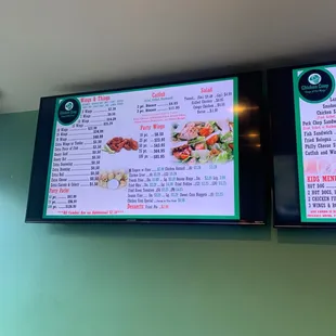 More menu
