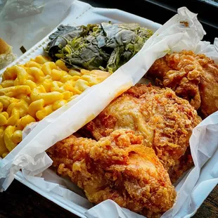 Fried chicken lunch combo