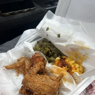 Fried chicken plate