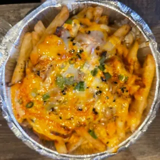 Kimchi Cheese Fries