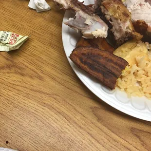 Probably the best looking plantain a restaurant can offer people. My dog could probably make it better