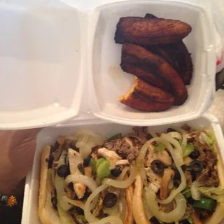 Chicken and Steak Combo Sandwich