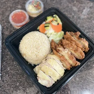 Combo Chicken n Rice for $13.95: so worth it!!