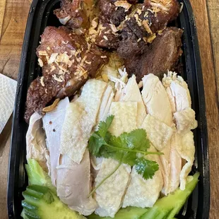 khao mon gai &amp; hat yai chicken