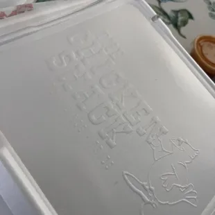 Chicken Shack food storage for on the go