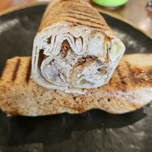 OG wrap. Not very big, comes a la carte