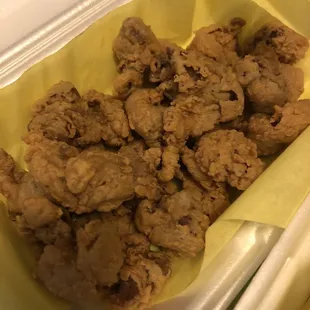 Deep Fried Gizzards