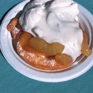 apple funnel cake