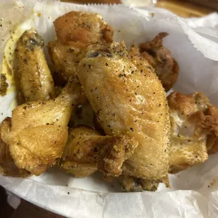The BEST Lemon pepper wings