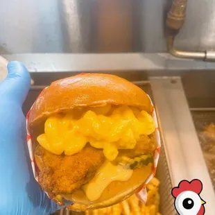 Mac Chicken sandwich