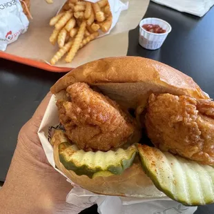 Extra spicy #1. Classic Chicken Sandwich