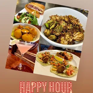 Happy Hour Daily 4:00pm to 6:00pm