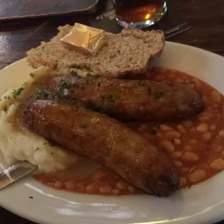 Irish Bangers and Mash