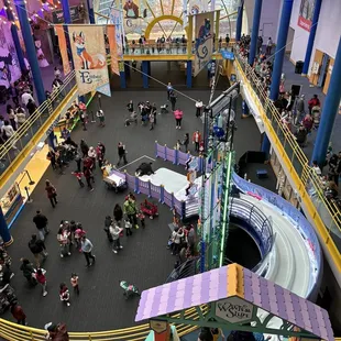 View from 3rd floor on Christmas Eve.