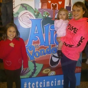 My girls after the show.