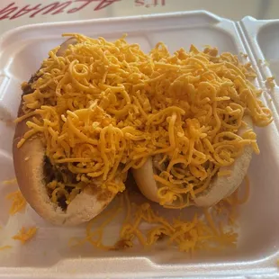 All beef coney and a spicy Mett!!!