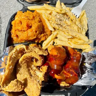 Fish &amp; Chicken Dinner