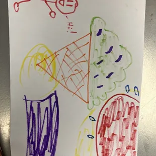 My ice cream drawing