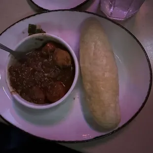 Duck gumbo