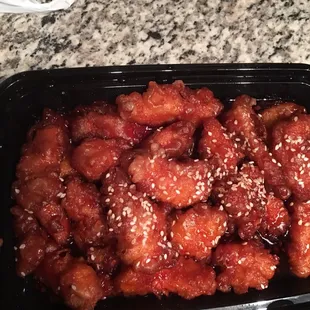 Sesame Chicken! Yum