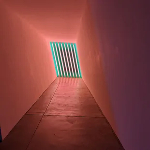 Inside installation in one of the barracks