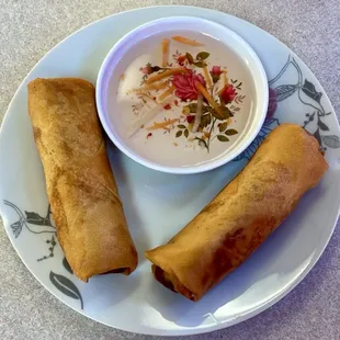 40. Pork &amp; Vegetable Egg Roll