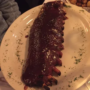 ribs, food, bbq ribs