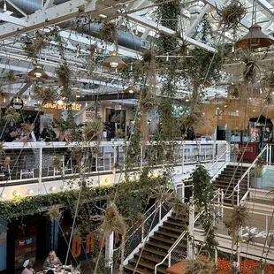 a view of the atrium