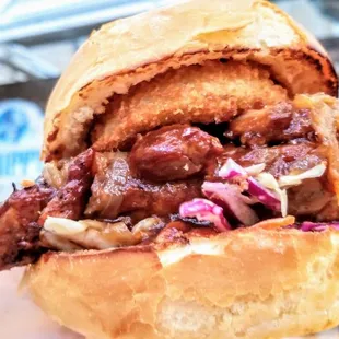 BBQ Rib Sandwich