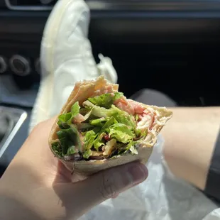 Turkey, Swiss, &amp; Berry wrap