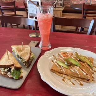 Chicken Sandwich &amp; Campera Crepe