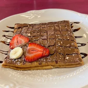 Rollo Nutella Crepe