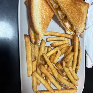 The ultimate grilled cheese