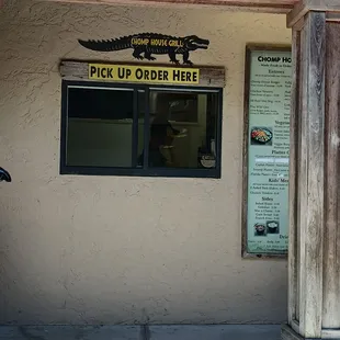 Pick up window
