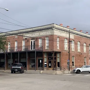 Old historic hotel and restaurant