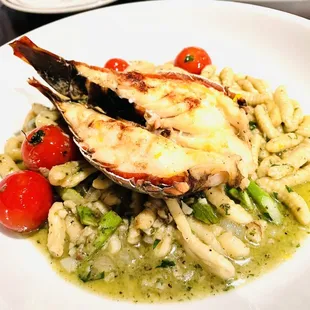 Cavalette pasta with lobster
