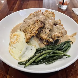Chicken Fried Steak &amp; Eggs