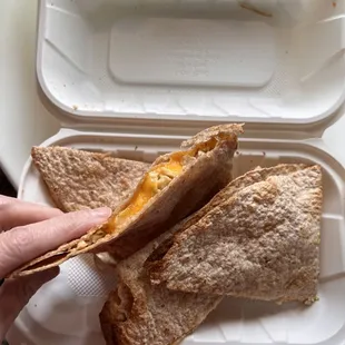 Chickie quesadilla - not good