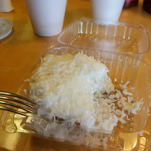 Some amazing coconut cake!