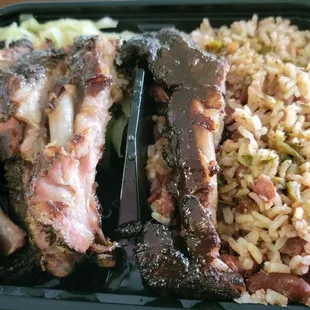 Jerk Rib Lunch!