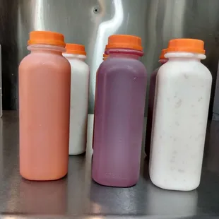 Home made juices. Irish Moss and linseed