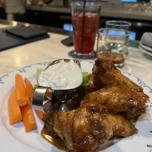 Honey Old Bay Wings