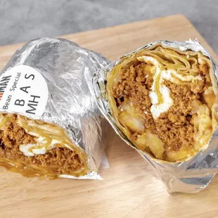 Red Breakfast Burrito
