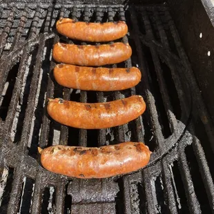 Chori links to go to grill at home