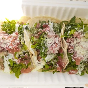 Green, Red &amp; Argentinian Taco