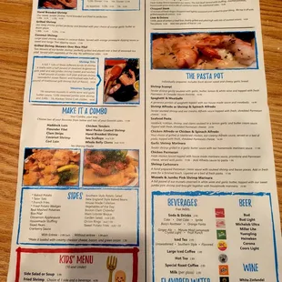 Feb 2022: Menu Pic 1 of 2