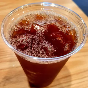 Feb 2022: Unsweatened Tea...$3.08, but on menu @ $2.99