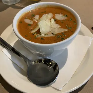 Tomato soup: tasted like spaghetti sauce