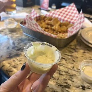 Cucumber wasabi ranch
